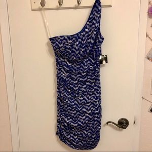 One Shoulder Mini Dress